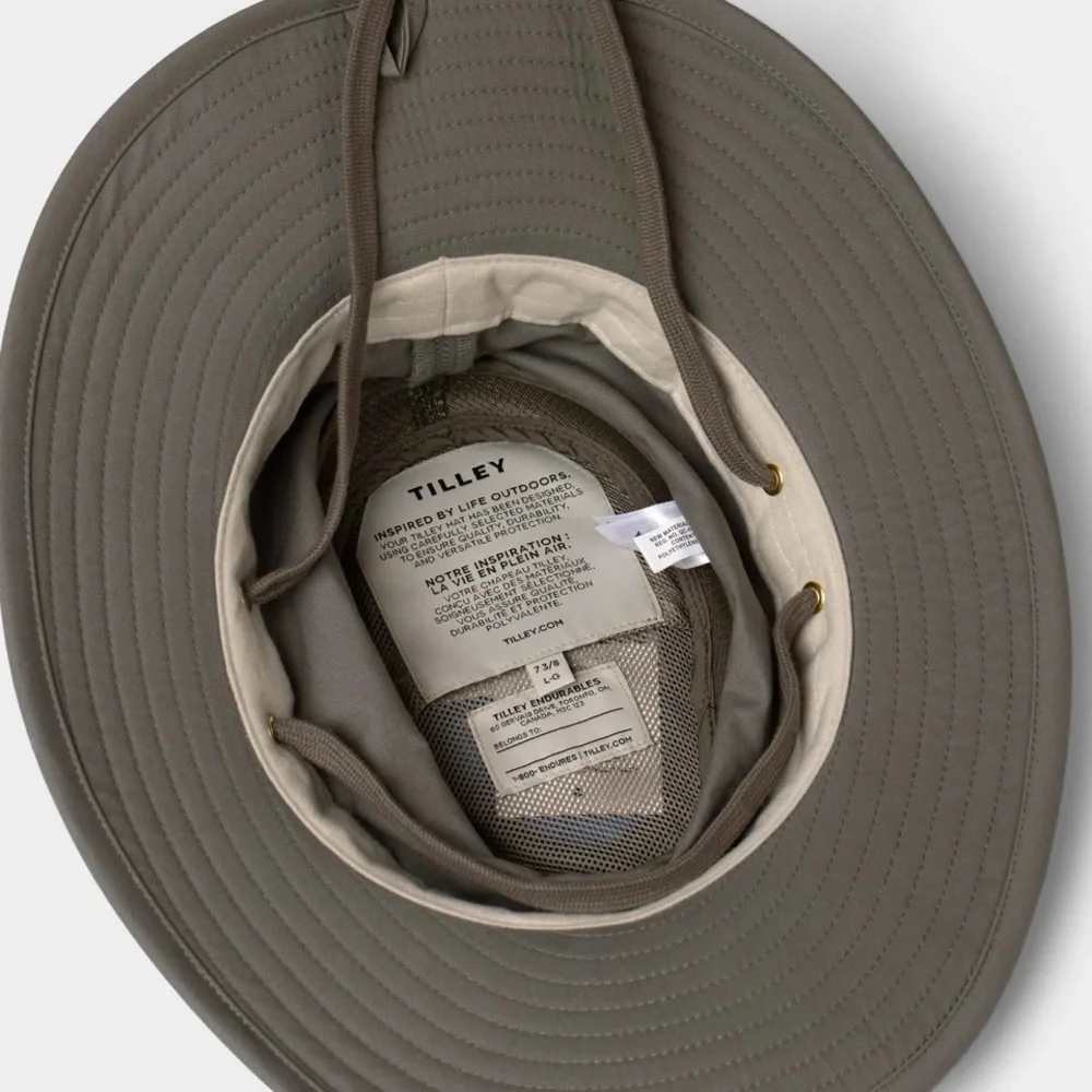 Tilley T4MO-1 Airflo Hikers Hat 7 1/2 Color: Olive NWT